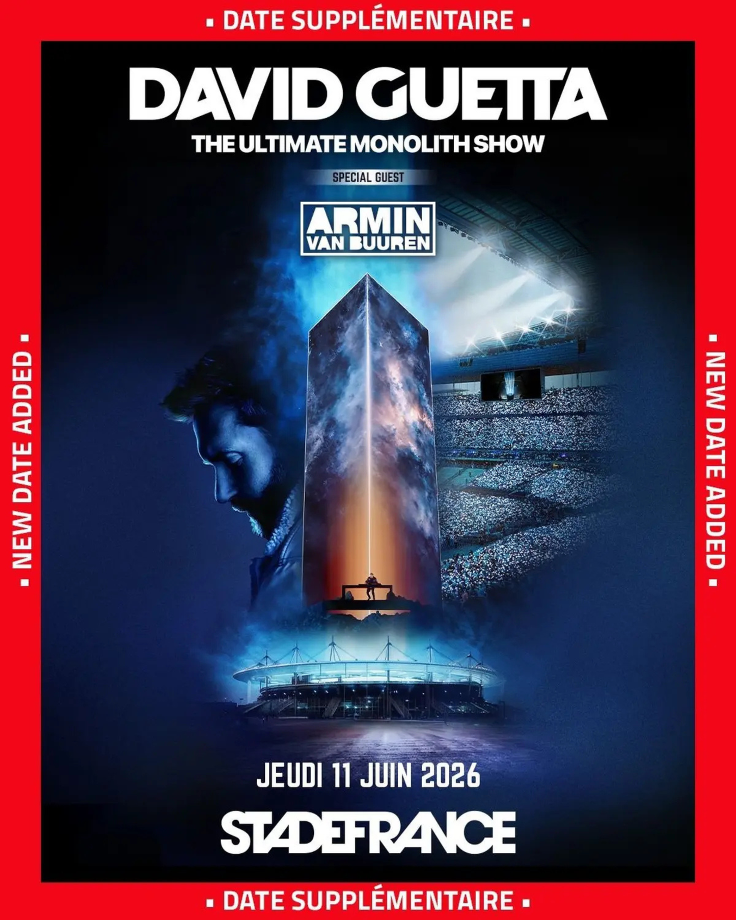 DAVID GUETTA 11 Juin 2026